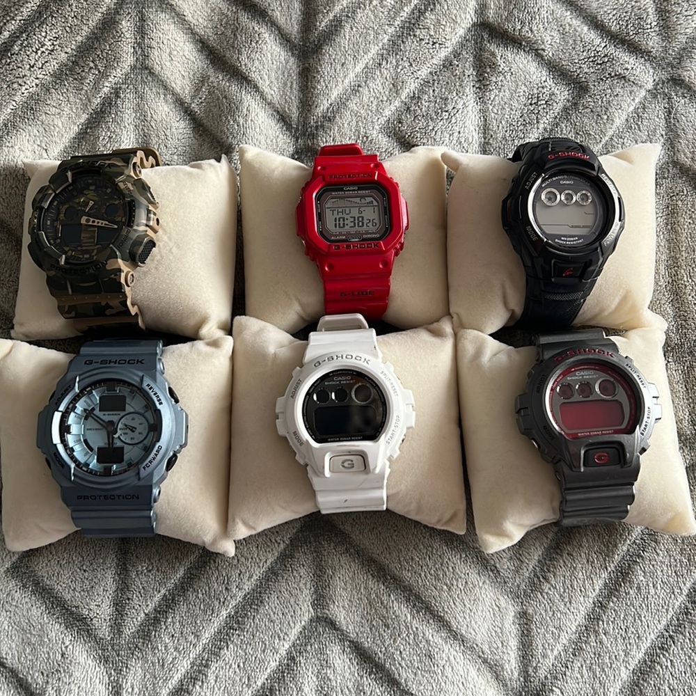 G-Shock watches
